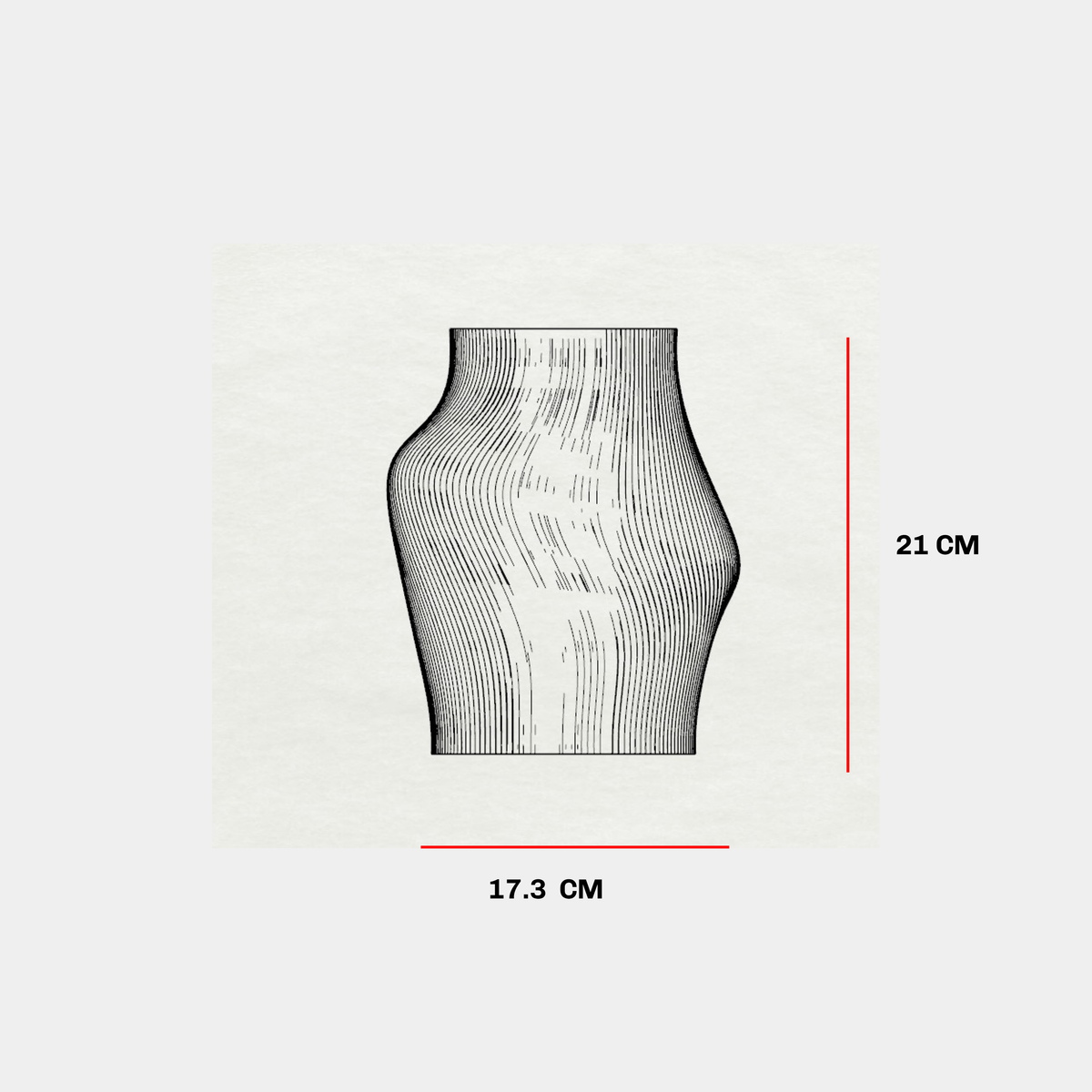 Muse Vase RY - 3D Printed