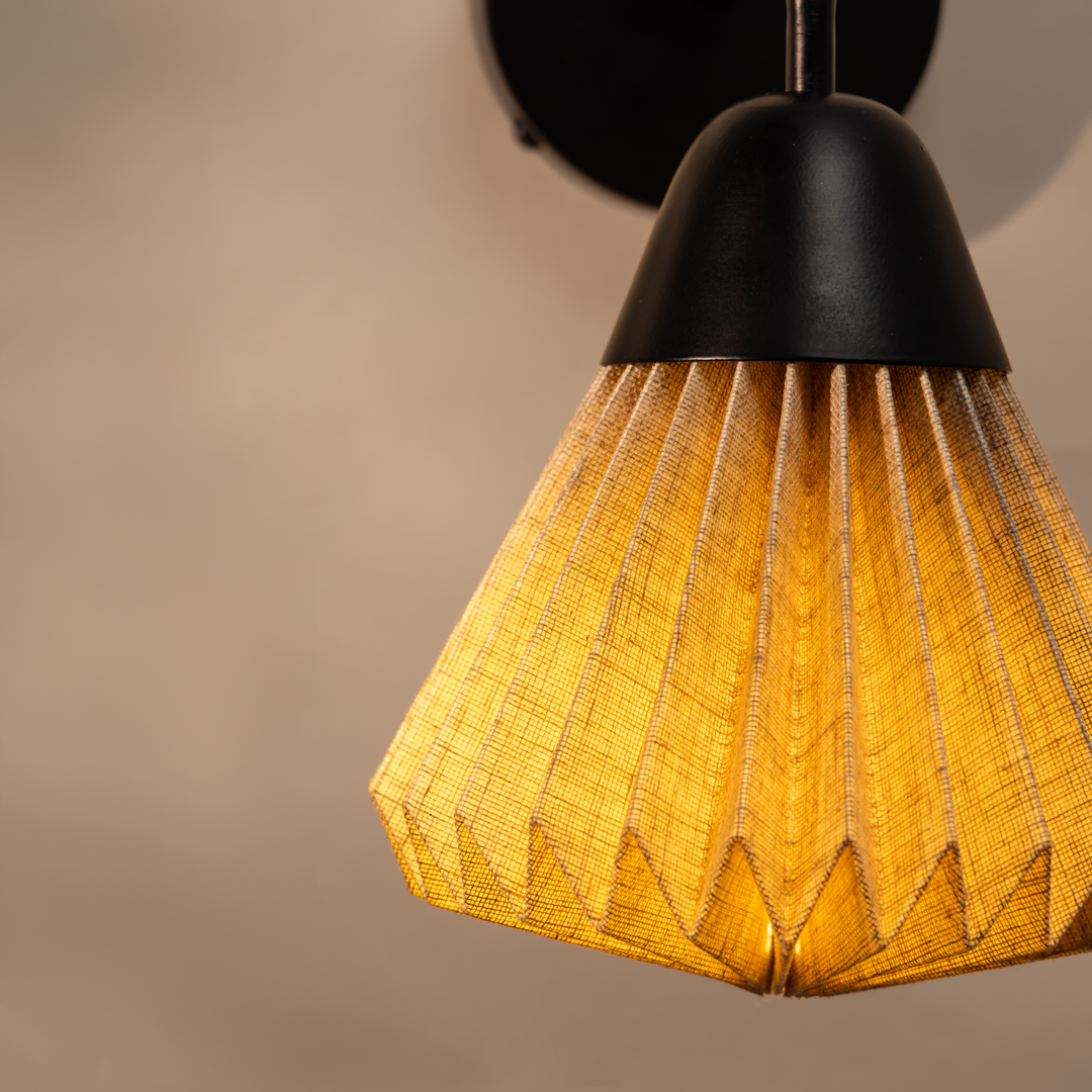 Linen Downlighter - Wall Sconce